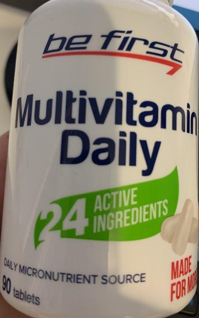 Be First Multivitamin Daily 90 таблеток - Лучшие мультивитамины